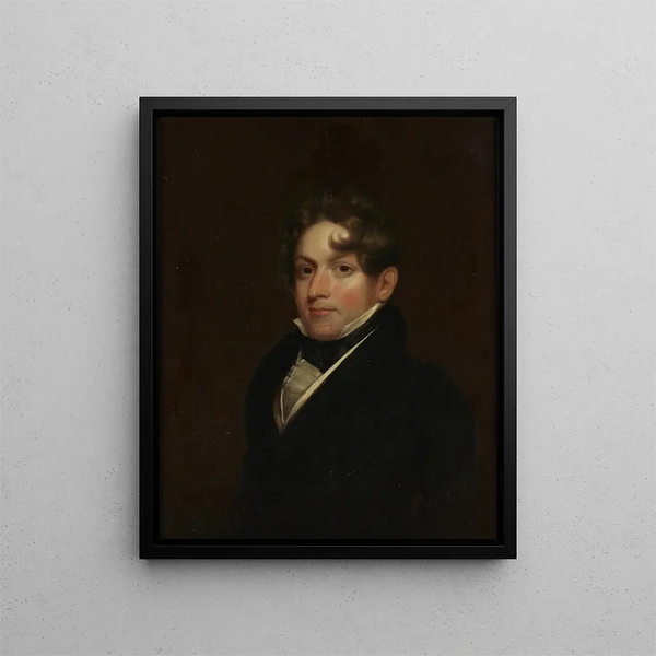 Kaptein Demaresque fra Gloucester, Massachusetts - Samuel Finley Breese Morse — indrammet kunstværk på væggen