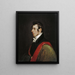 Selvportræt - Samuel Finley Breese Morse — indrammet kunstværk på væggen