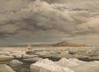 Samuel Gurney Cresswell - First Discovery of Land by HMS Investigator.webp