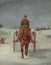 Le chariot postal en hiver - Samuel Henry Alken — visning af kunstværket