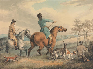 Mise en scène de la chasse - Samuel Howitt — visning af kunstværket