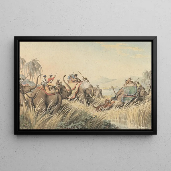 Samuel Howitt - The Tiger at Bay.webp