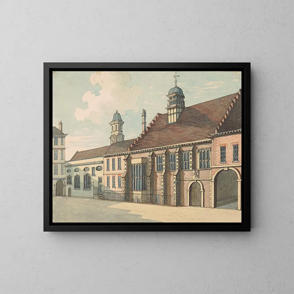 Gray's Inn - Samuel Ireland — indrammet kunstværk på væggen
