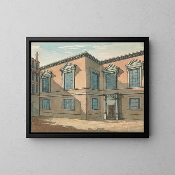 Salle des Joiners - Samuel Ireland — indrammet kunstværk på væggen