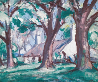 Kirkcudbright - Samuel John Peploe — visning af kunstværket