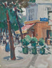 Luxembourg-haverne i Paris - Samuel John Peploe — visning af kunstværket