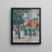 Luxembourg-haverne i Paris - Samuel John Peploe — indrammet kunstværk på væggen