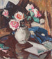 Roses roses i en vase - Samuel John Peploe — visning af kunstværket