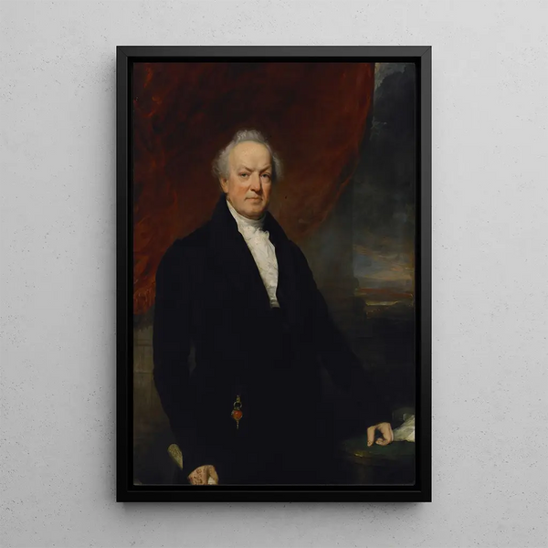 Frederick Wolcott - Samuel Lovett Waldo — indrammet kunstværk på væggen