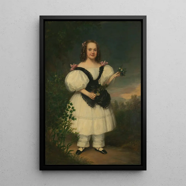Harriet White - Samuel Lovett Waldo — indrammet kunstværk på væggen