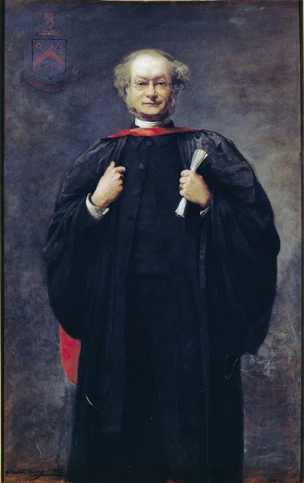 Le Révérend A J Carver - Samuel Melton Fisher — indrammet kunstværk på væggen