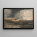 À Hailsham Sussex en storm nærmer sig - Samuel Palmer — indrammet kunstværk på væggen