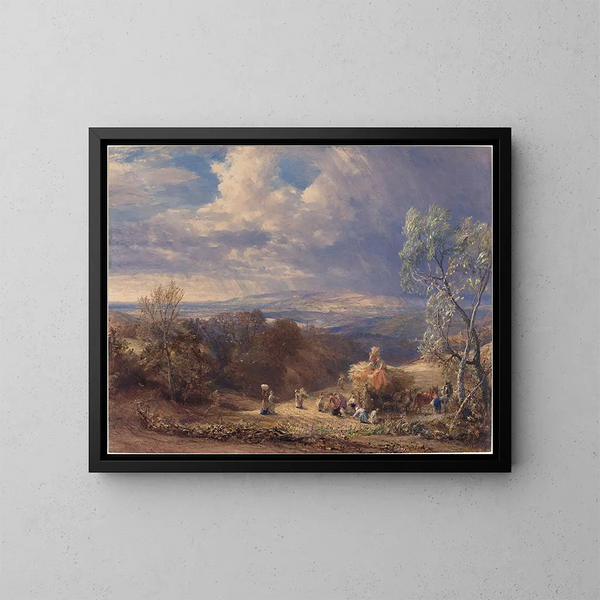 grøde - Samuel Palmer — indrammet kunstværk på væggen