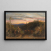 Le bon fermier - Samuel Palmer — indrammet kunstværk på væggen