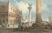 Vue du Palais des Doges vers la Riva degli Schiavoni, Venise - Samuel Prout — visning af kunstværket