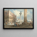 Vue du Palais des Doges vers la Riva degli Schiavoni, Venise - Samuel Prout — indrammet kunstværk på væggen