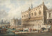 "Le Palais des Doges et le Grand Canal de Venise vers l'ouest" af Samuel Prout — visning af kunstværket