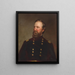 William Starke Rosecrans - Samuel Woodson Price — indrammet kunstværk på væggen