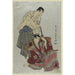 Reproduktion af maleriet Sandaime Ichikawa Yaozō-maleri - Tōshūsai Sharaku