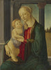 Jomfruen med Barnet - Sandro Botticelli — visning af kunstværket
