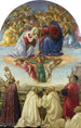 Le Couronnement de la Vierge - Sandro Botticelli — visning af kunstværket