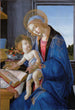La Vierge à l'Enfant, La Madone du livre - Sandro Botticelli — visning af kunstværket