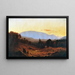 Skumring ved Hunter Mountain - Sanford Robinson Gifford — indrammet kunstværk på væggen