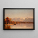 Lac Sunapee, New Hampshire - Sanford Robinson Gifford — indrammet kunstværk på væggen