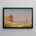 Ruiner af Parthenon - Sanford Robinson Gifford — indrammet kunstværk på væggen