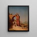 L'Arc de Néron à Tivoli - Sanford Robinson Gifford — indrammet kunstværk på væggen