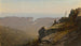 L'artisten tegner i Mount Desert, Maine - Sanford Robinson Gifford — visning af kunstværket