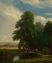 La rivière Darent, Kent, Angleterre - Sanford Robinson Gifford — visning af kunstværket
