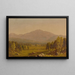 Montagnes Blanches, New Hampshire - Sanford Robinson Gifford — indrammet kunstværk på væggen