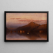 Montagne Whiteface depuis le lac Placid - Sanford Robinson Gifford — indrammet kunstværk på væggen