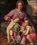 La Vierge à l'Enfant avec le petit saint Jean-Baptiste af Santi di Tito — visning af kunstværket