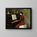 En roman - Santiago Rusiñol — indrammet kunstværk på væggen