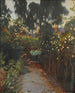 Chemin des roses - Santiago Rusiñol — visning af kunstværket