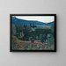 La vallée de Soller - Santiago Rusiñol — indrammet kunstværk på væggen