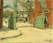 Entrée du parc du Moulin de la Galette - Santiago Rusiñol — visning af kunstværket