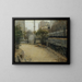Have i Montmartre - Santiago Rusiñol — indrammet kunstværk på væggen