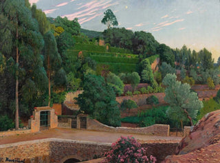 Santiago Rusiol - Green Amphitheater a view of Sa Coma gardens.webp