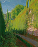 haven i Sa Coma Valdemosa - Santiago Rusiñol — visning af kunstværket