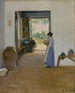 Indendørs af Sitges - Santiago Rusiñol — visning af kunstværket