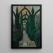 Les jardins du Generalife à Grenade - Santiago Rusiñol — indrammet kunstværk på væggen