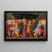 La Trahison du Christ - Sassetta — indrammet kunstværk på væggen