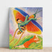 Reproduktion af maleriet Sauterelle-maleri - Nils Dardel