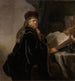 Savant i sit studie - Rembrandt van Rijn — visning af kunstværket