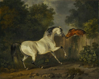 Sawrey Gilpin - Two Horses By A Fence.webp