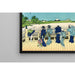 Reproduktion af maleriet Sazai Hall-maleri ved Temple of the Five Hundred Arhats - Katsushika Hokusai
