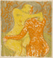 Scène d'amour - Ernst Ludwig Kirchner — visning af kunstværket